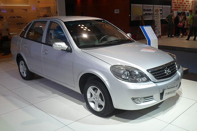 Um Lifan 520, um dos carros nunca lançados