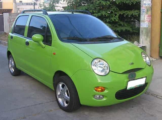 Chery QQ, compacto, um tipo de carro