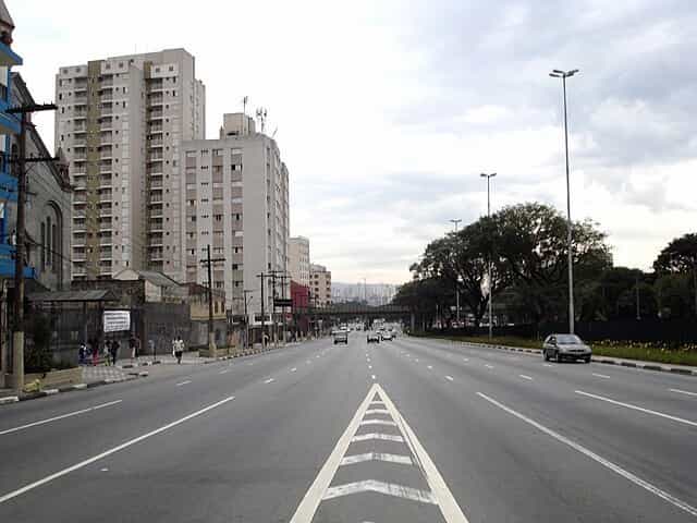Uma rua de São Paulo