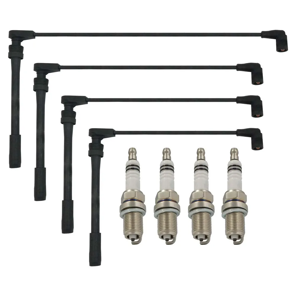 Um kit de vela e cabo de ignição de Rely Link