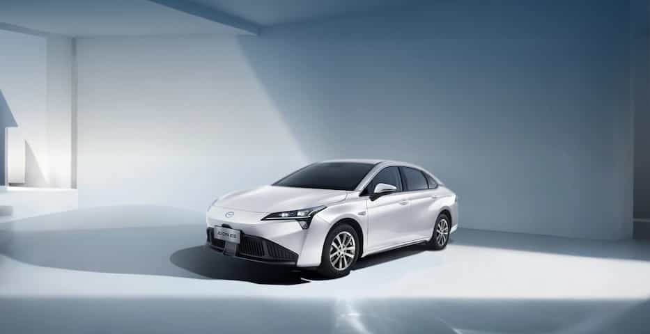 Um veículo da GAC Motor, o Aion ES